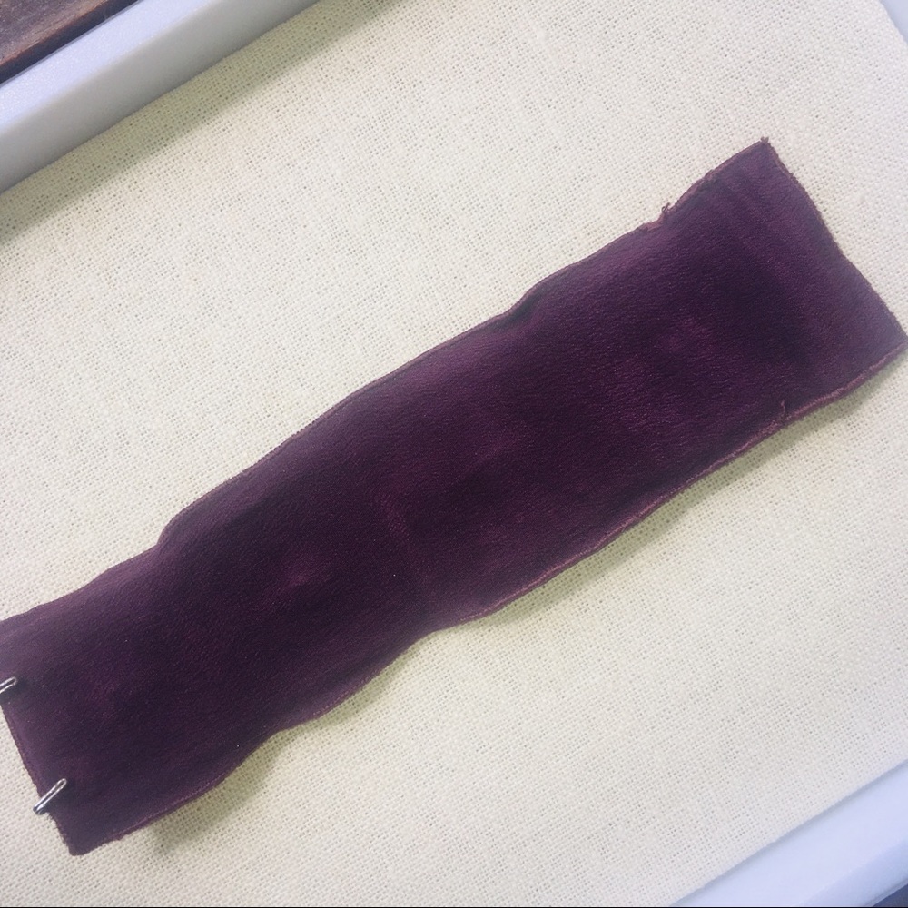 Stella & Dot🦄~ULTRARARE~Nadia Embroidered Cuff Bracelet - Picture 7 of 7